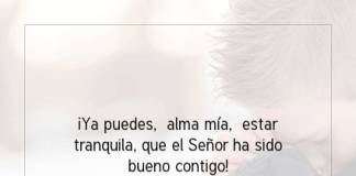 Postal – ¡Ya puedes, alma…