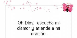 Postal – Oh Dios, escucha…