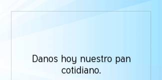 Postal – Danos hoy nuestro pan…