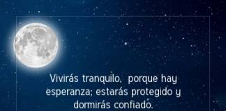 Postal – Vivirás tranquilo, porque…