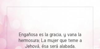 Postal – Engañosa es la gracia,…