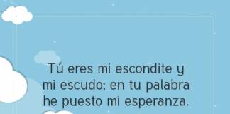 Postal – Tú eres mi escondite…
